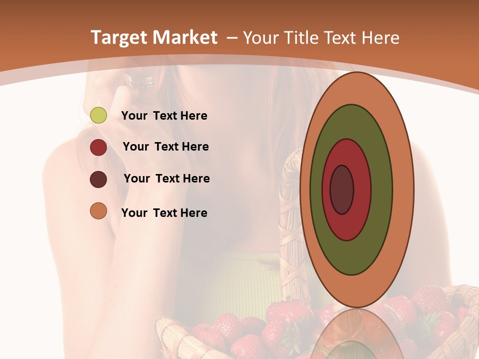 Wicker Hand Sweet PowerPoint Template