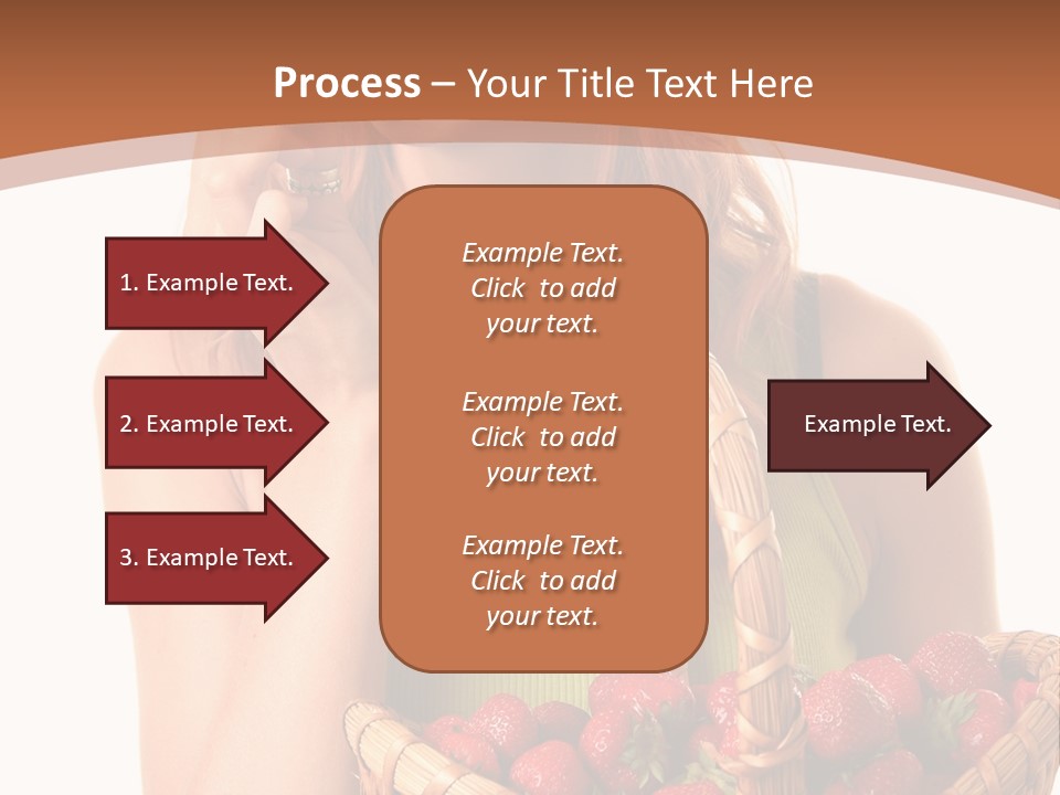 Wicker Hand Sweet PowerPoint Template