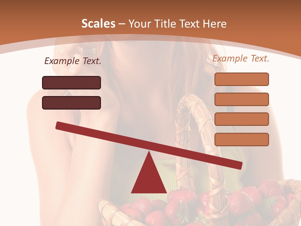 Wicker Hand Sweet PowerPoint Template