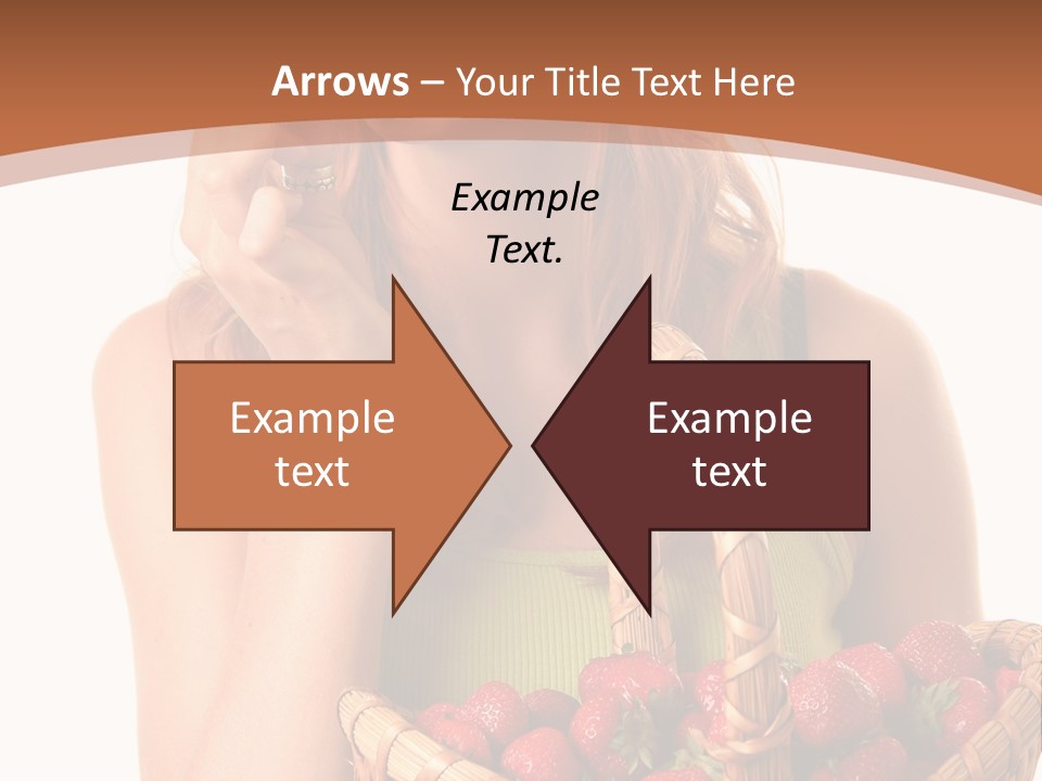 Wicker Hand Sweet PowerPoint Template