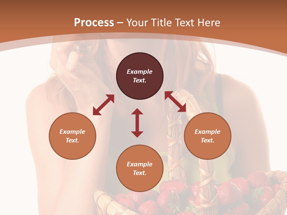 Wicker Hand Sweet PowerPoint Template