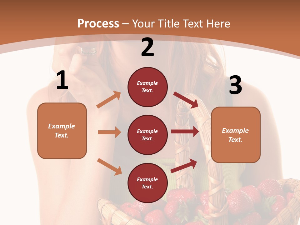 Wicker Hand Sweet PowerPoint Template