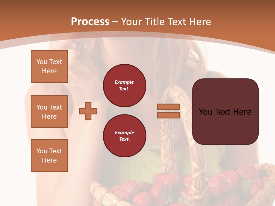 Wicker Hand Sweet PowerPoint Template
