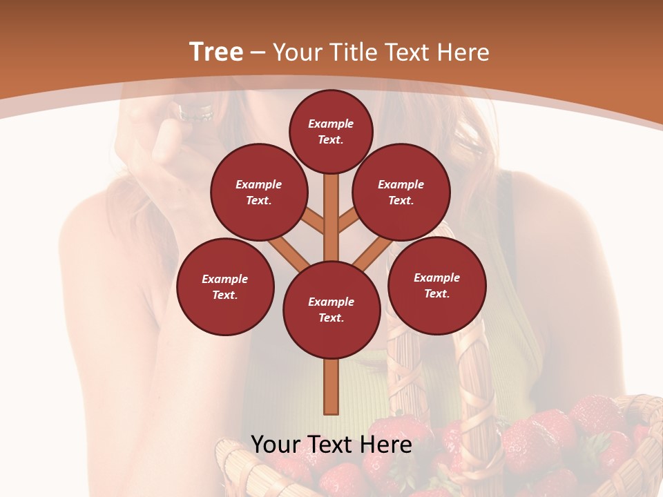 Wicker Hand Sweet PowerPoint Template