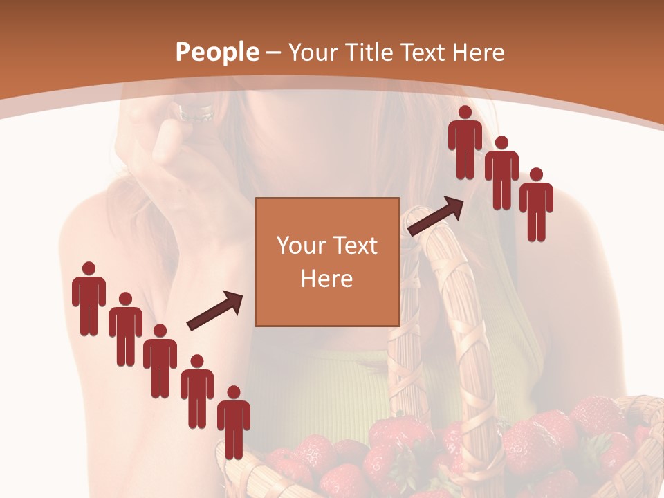 Wicker Hand Sweet PowerPoint Template