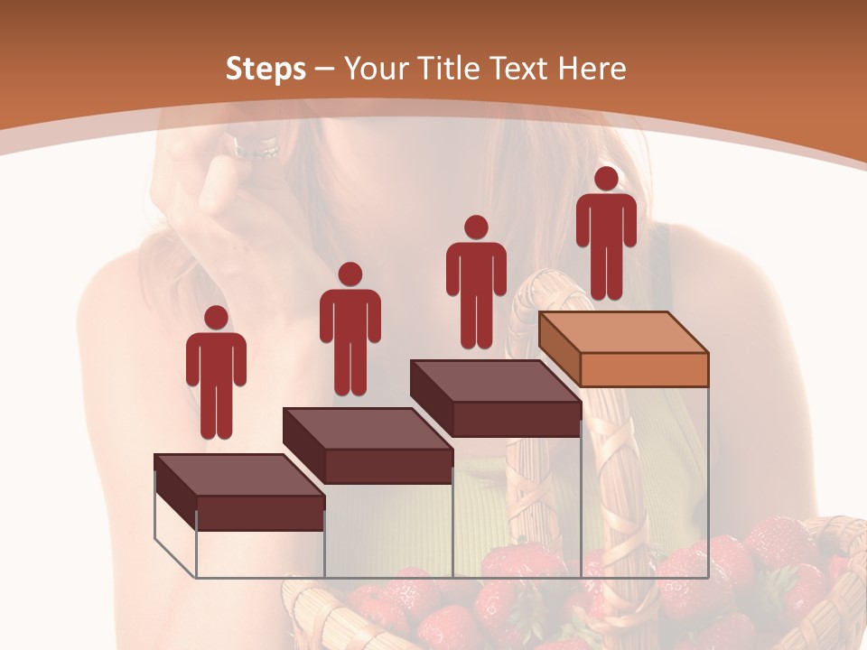 Wicker Hand Sweet PowerPoint Template