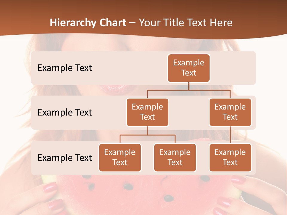 Attractive Person Green PowerPoint Template