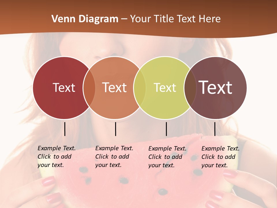 Attractive Person Green PowerPoint Template