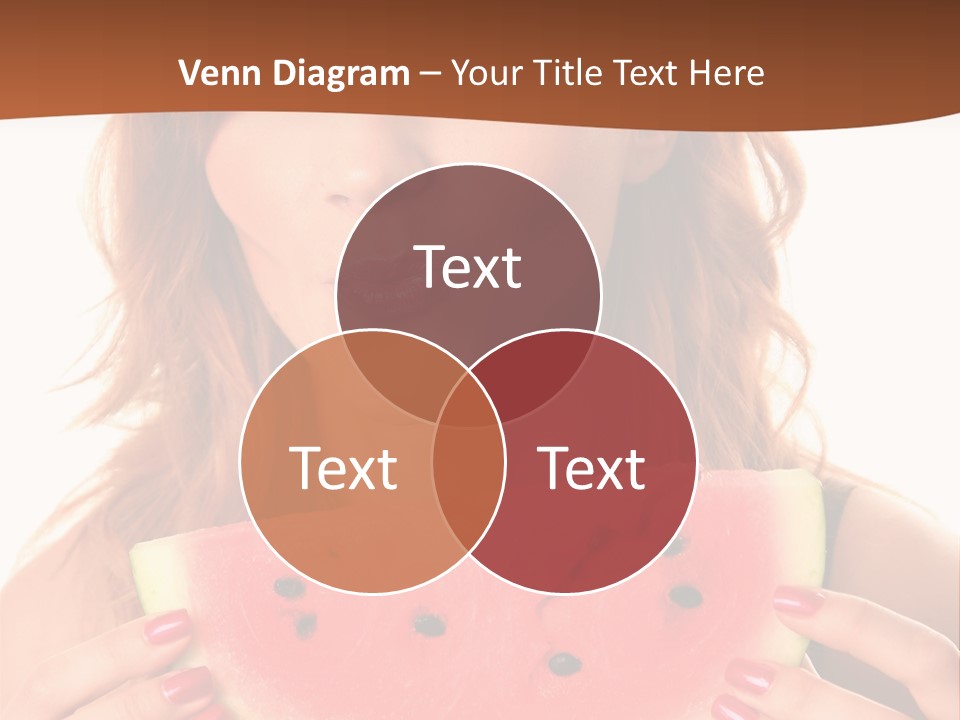 Attractive Person Green PowerPoint Template