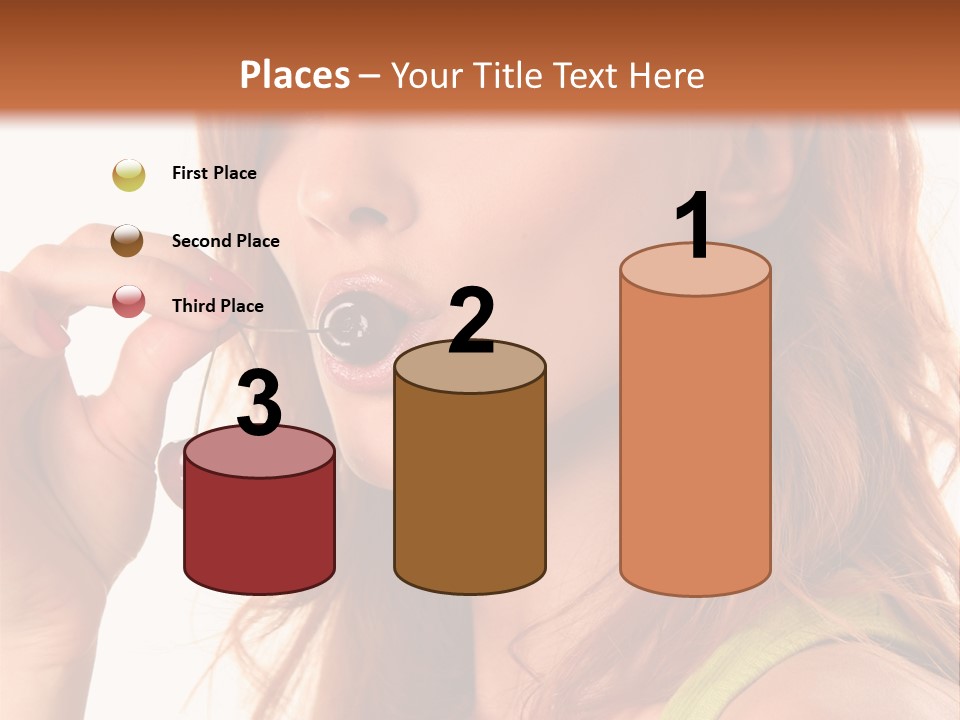 Eating Yellow Fresh PowerPoint Template