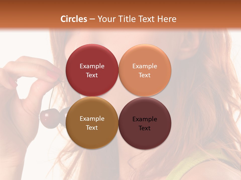 Eating Yellow Fresh PowerPoint Template