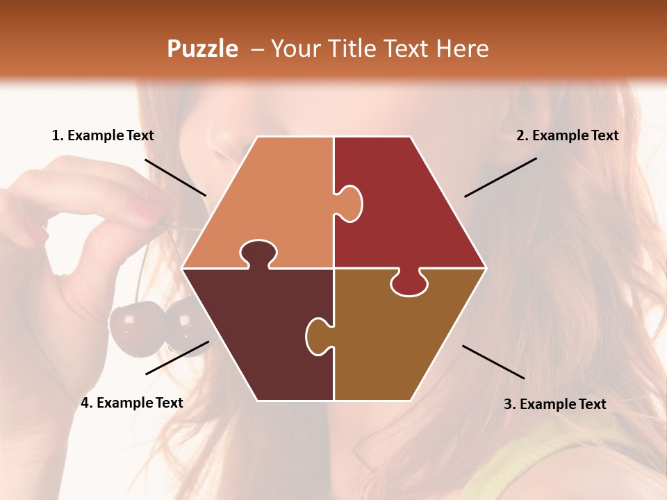Eating Yellow Fresh PowerPoint Template