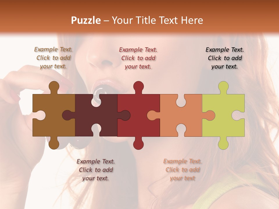 Eating Yellow Fresh PowerPoint Template