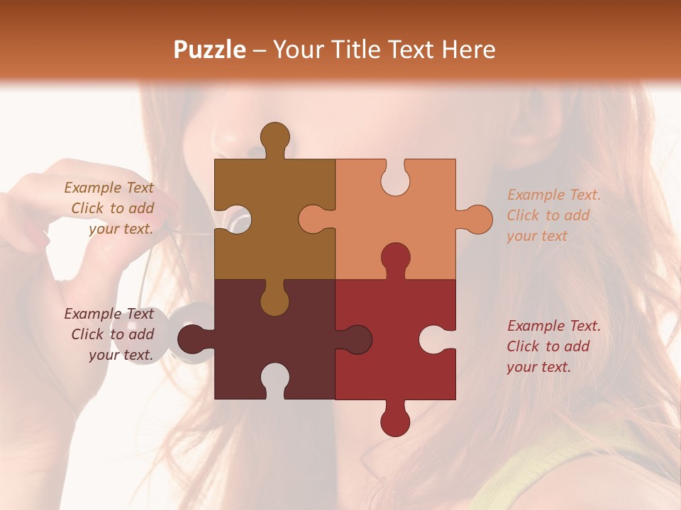 Eating Yellow Fresh PowerPoint Template