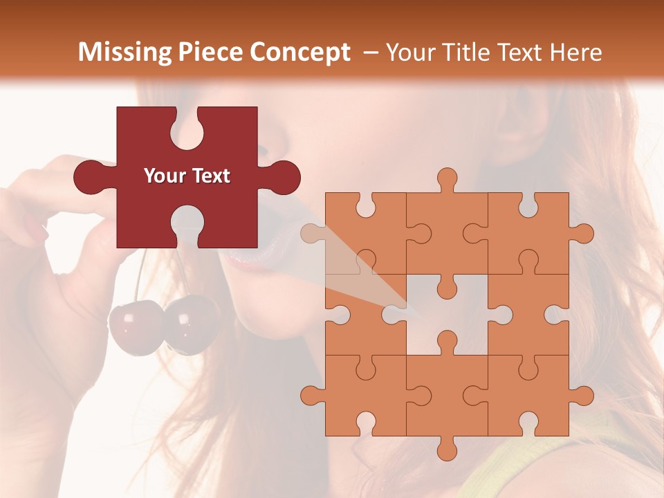 Eating Yellow Fresh PowerPoint Template