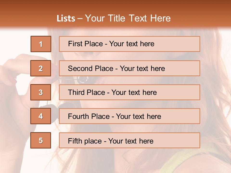 Eating Yellow Fresh PowerPoint Template
