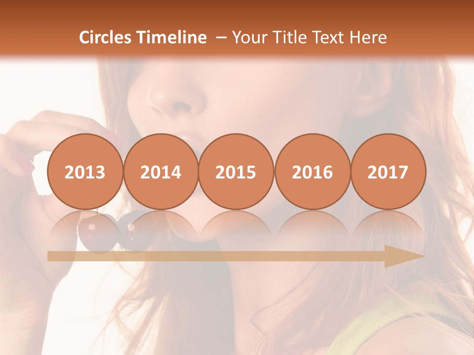 Eating Yellow Fresh PowerPoint Template