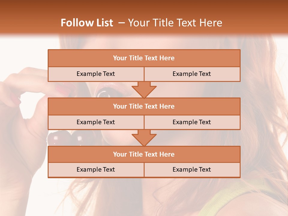 Eating Yellow Fresh PowerPoint Template