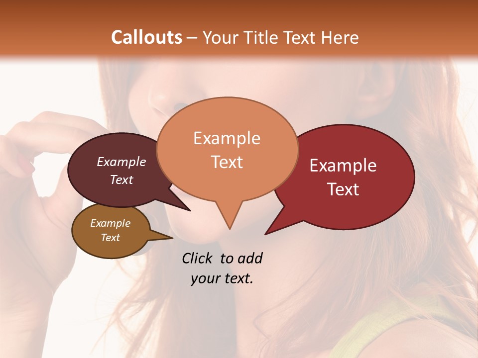 Eating Yellow Fresh PowerPoint Template