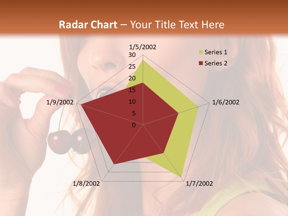 Eating Yellow Fresh PowerPoint Template