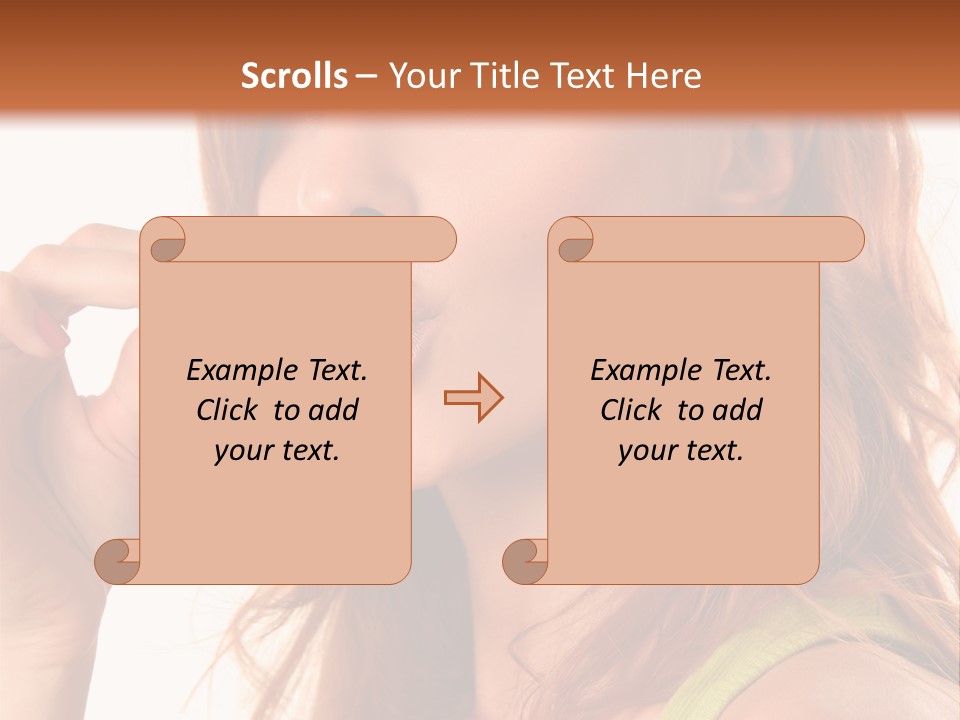 Eating Yellow Fresh PowerPoint Template