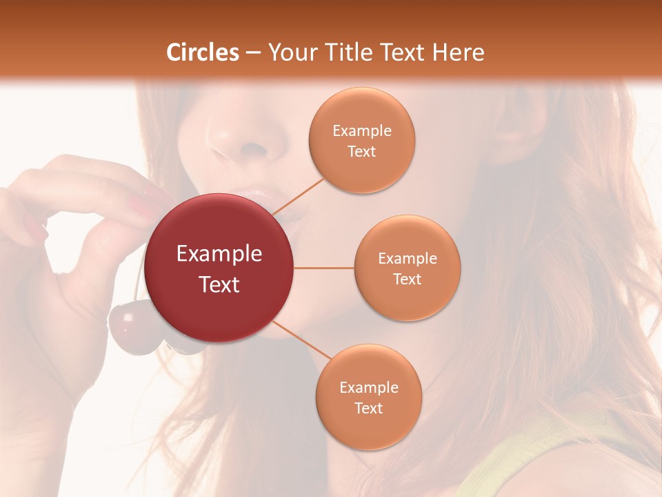 Eating Yellow Fresh PowerPoint Template