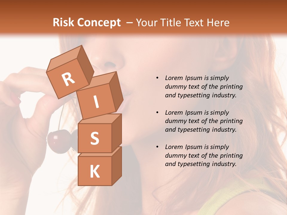 Eating Yellow Fresh PowerPoint Template