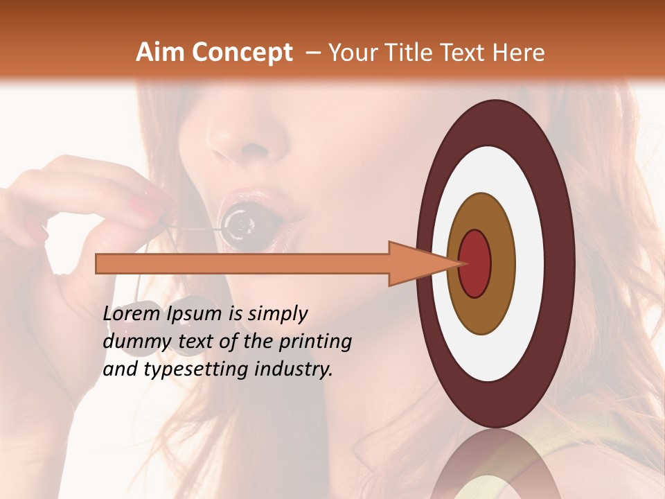 Eating Yellow Fresh PowerPoint Template