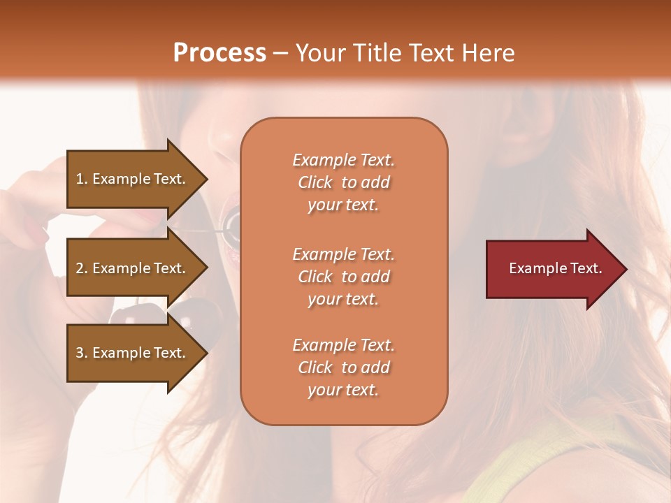 Eating Yellow Fresh PowerPoint Template