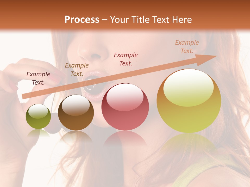 Eating Yellow Fresh PowerPoint Template