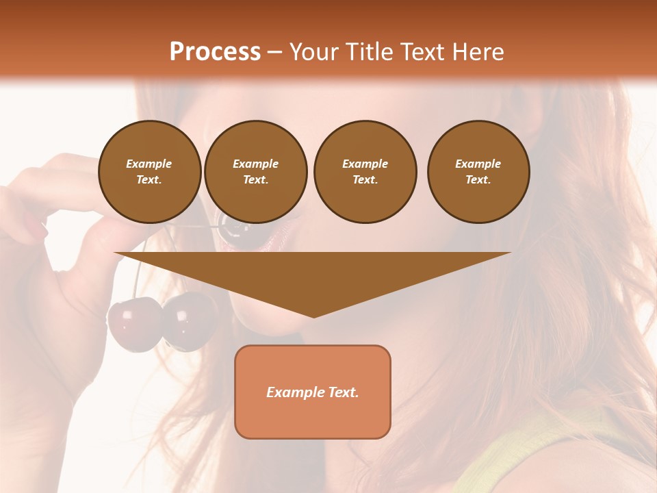 Eating Yellow Fresh PowerPoint Template