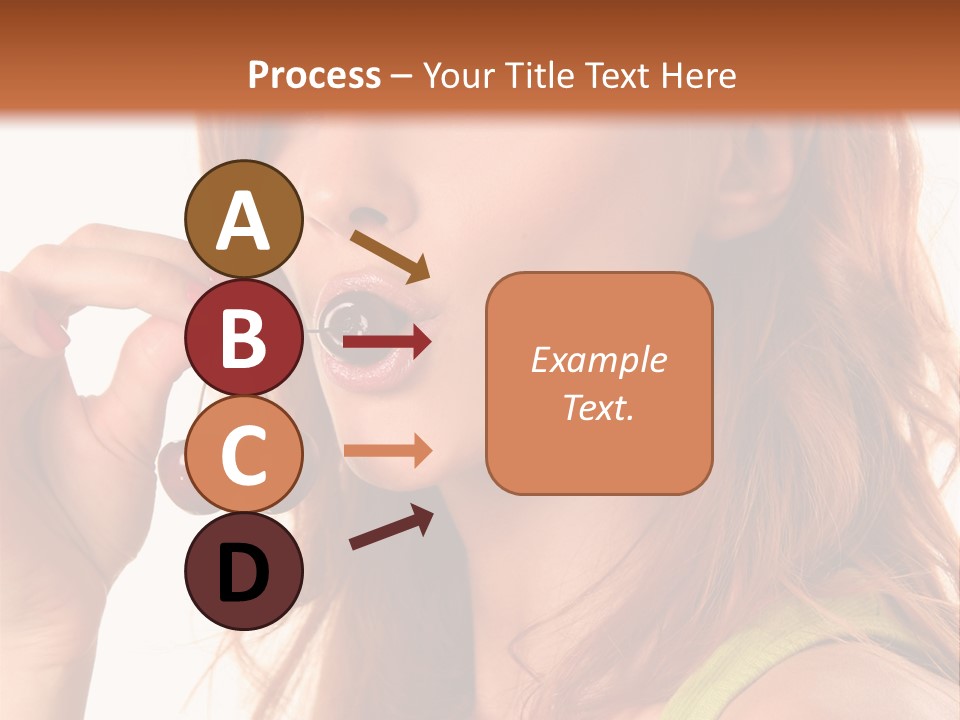 Eating Yellow Fresh PowerPoint Template