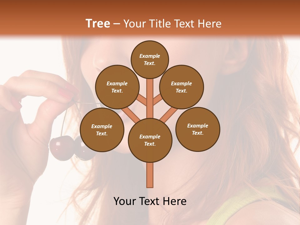 Eating Yellow Fresh PowerPoint Template