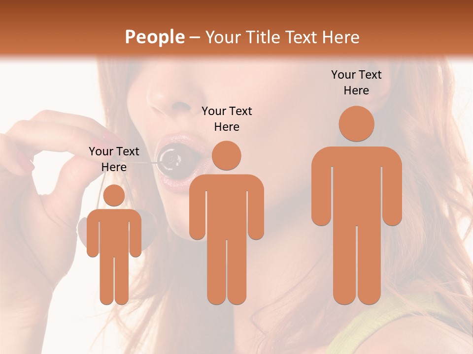 Eating Yellow Fresh PowerPoint Template