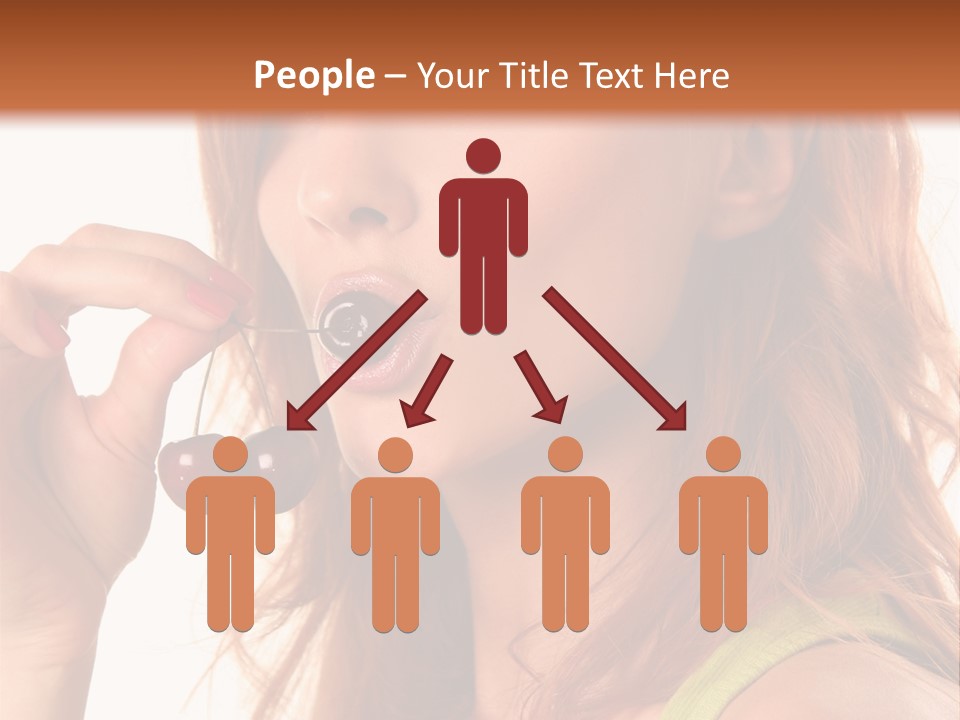 Eating Yellow Fresh PowerPoint Template