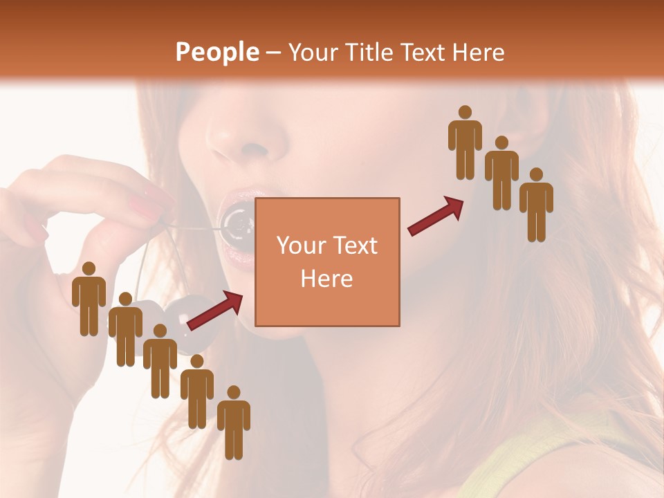 Eating Yellow Fresh PowerPoint Template