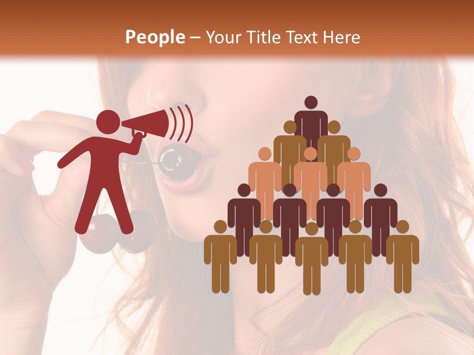 Eating Yellow Fresh PowerPoint Template