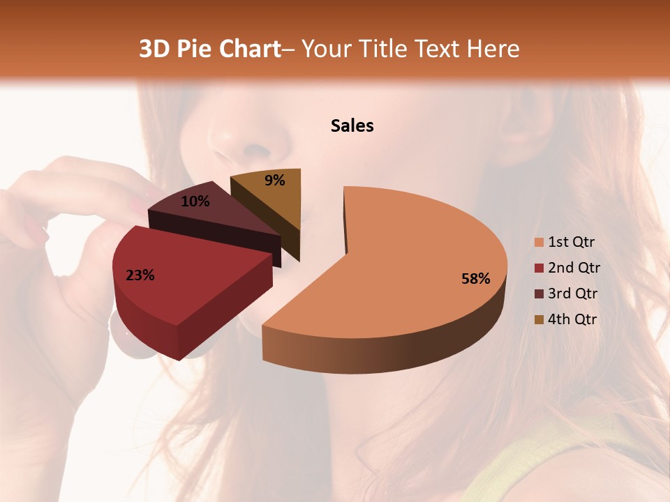Eating Yellow Fresh PowerPoint Template