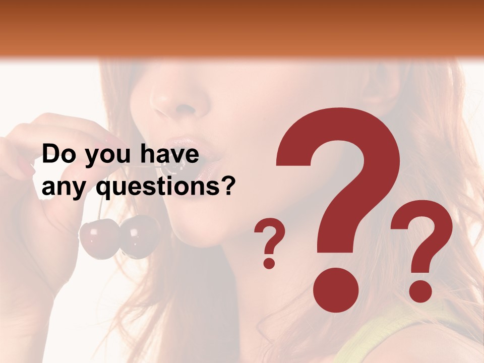 Eating Yellow Fresh PowerPoint Template