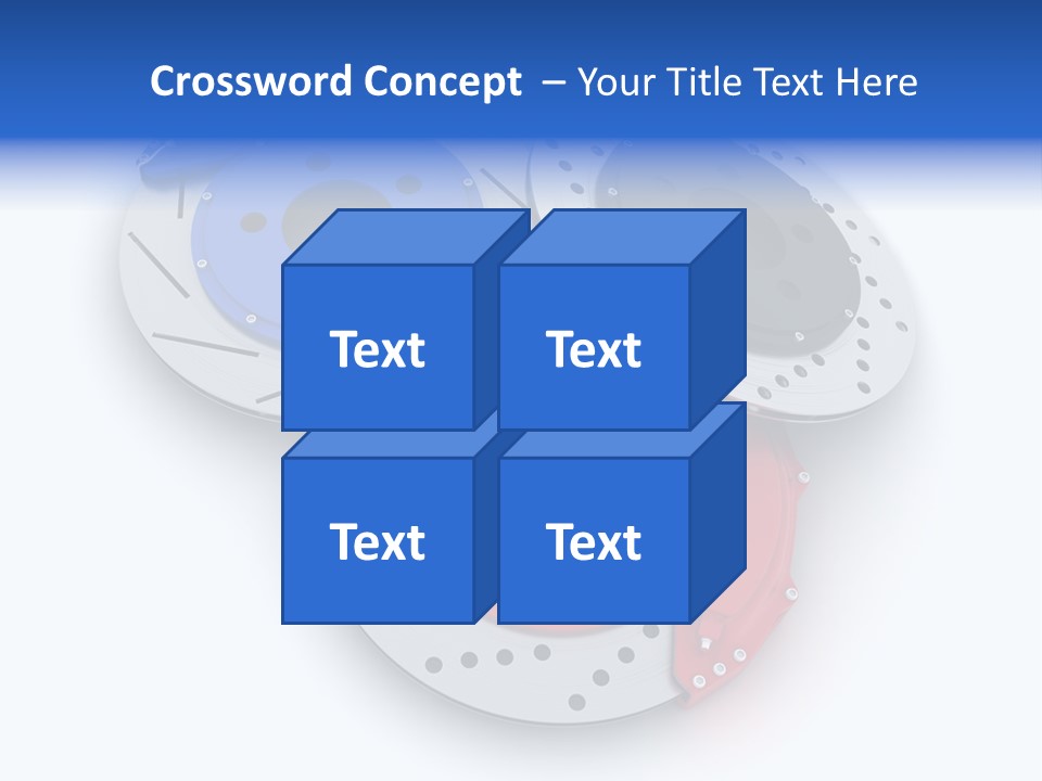 Repair White Isolated PowerPoint Template