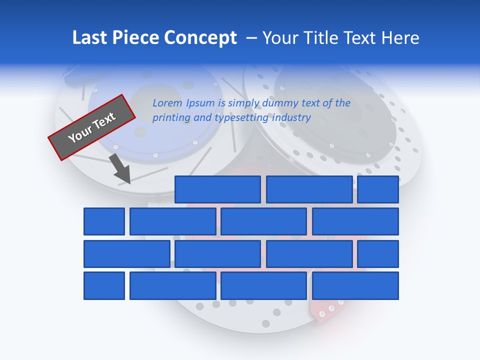 Repair White Isolated PowerPoint Template