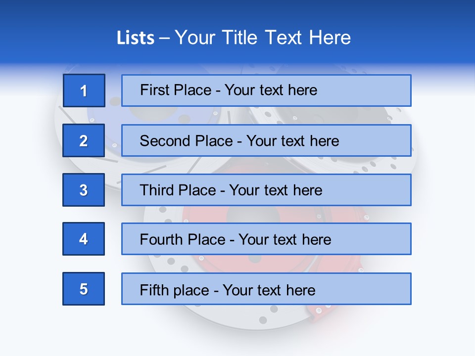 Repair White Isolated PowerPoint Template