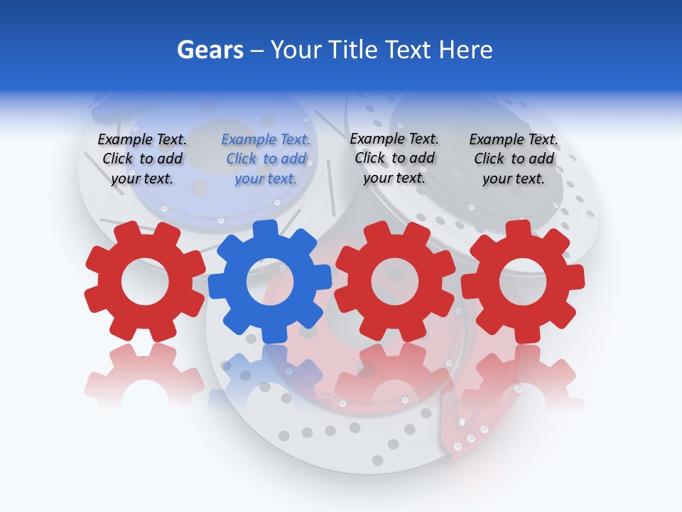 Repair White Isolated PowerPoint Template