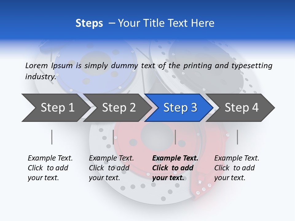 Repair White Isolated PowerPoint Template