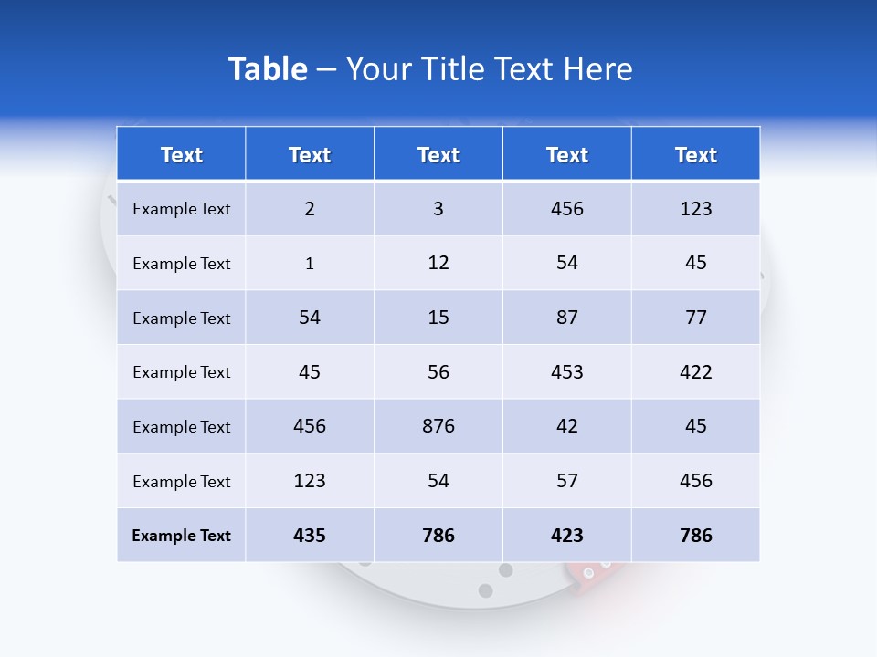 Repair White Isolated PowerPoint Template