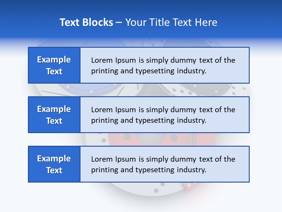 Repair White Isolated PowerPoint Template