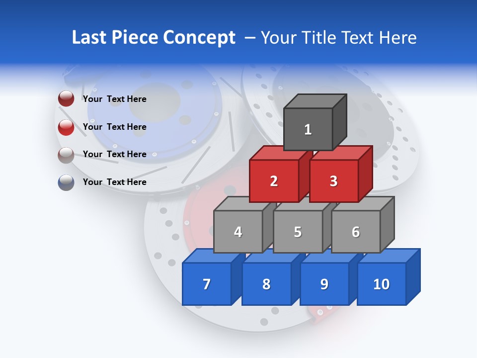 Repair White Isolated PowerPoint Template