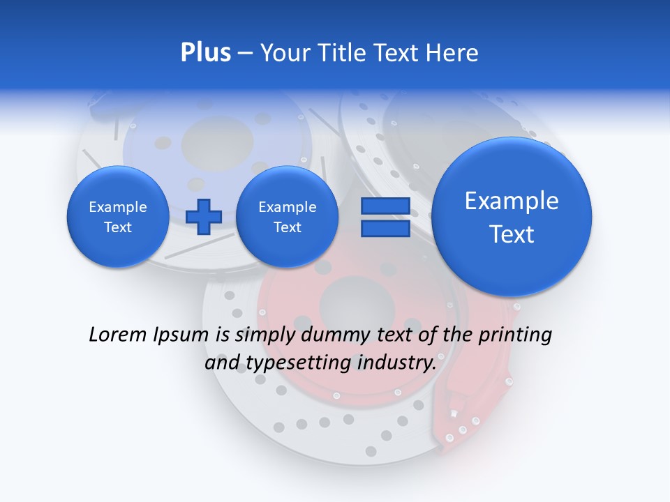 Repair White Isolated PowerPoint Template