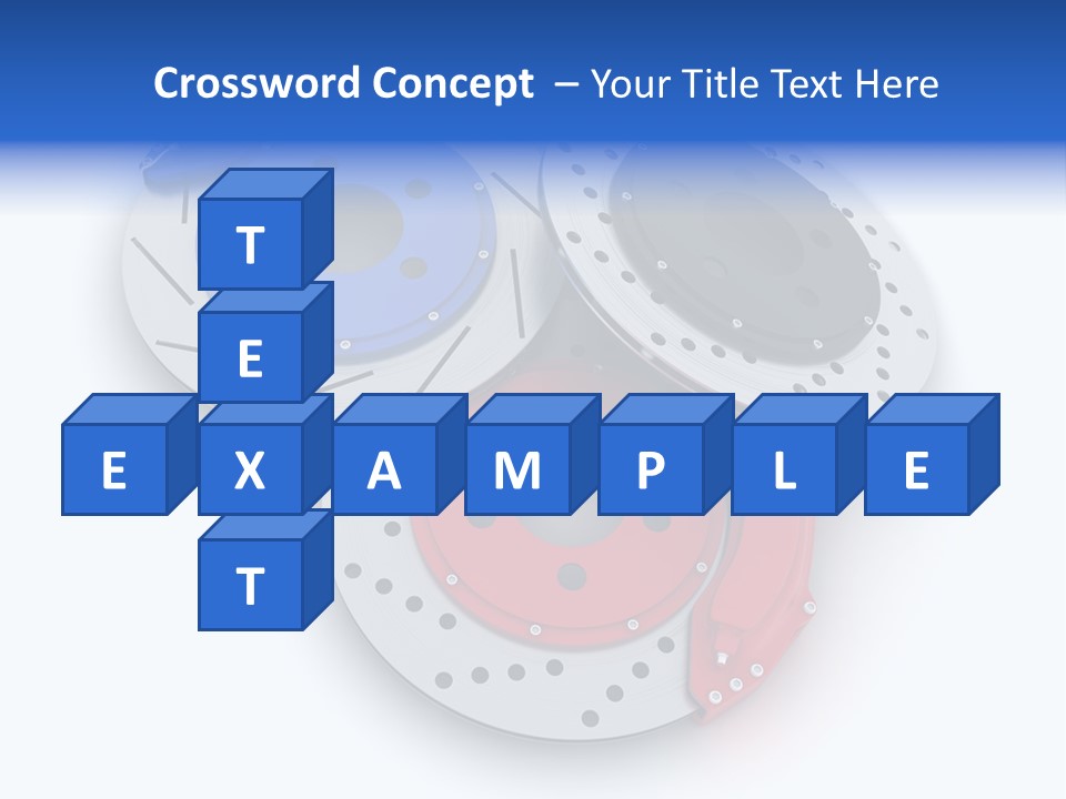 Repair White Isolated PowerPoint Template