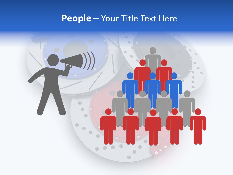 Repair White Isolated PowerPoint Template